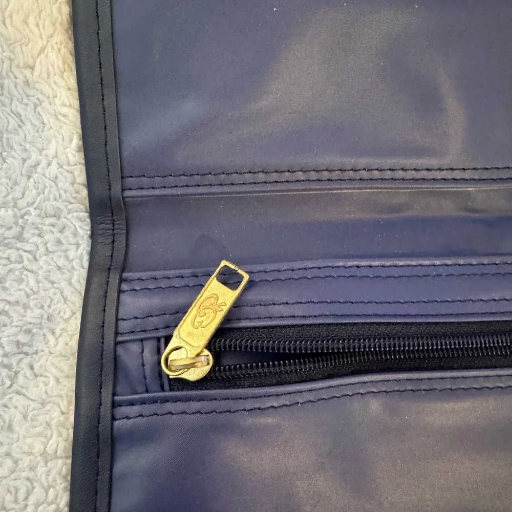 Diane von Furstenberg Navy Travel Duffel Bag